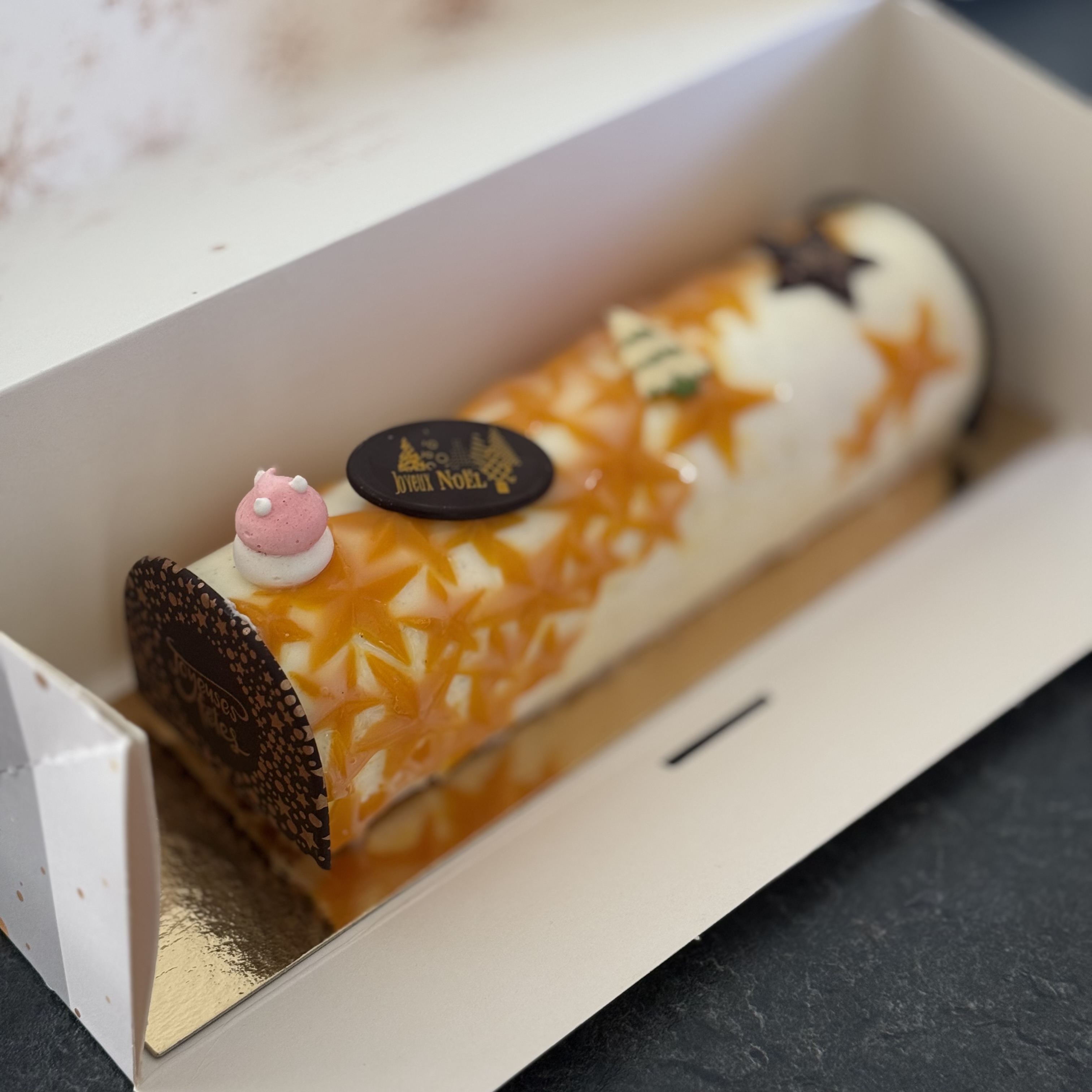 Buche de noel exotique