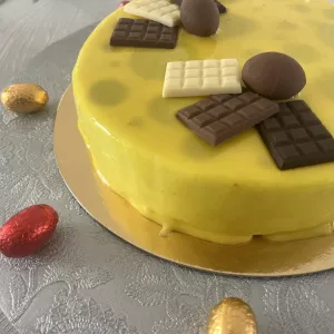 Entremet Vanille/Mangue/Passion 🥭