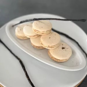 Macarons à la vanille