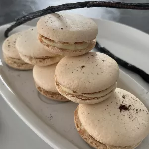 Macarons à la vanille
